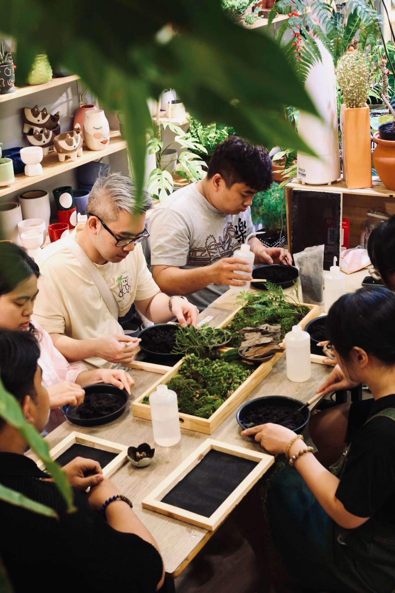 Workshop Tranh Rêu Độc Bản